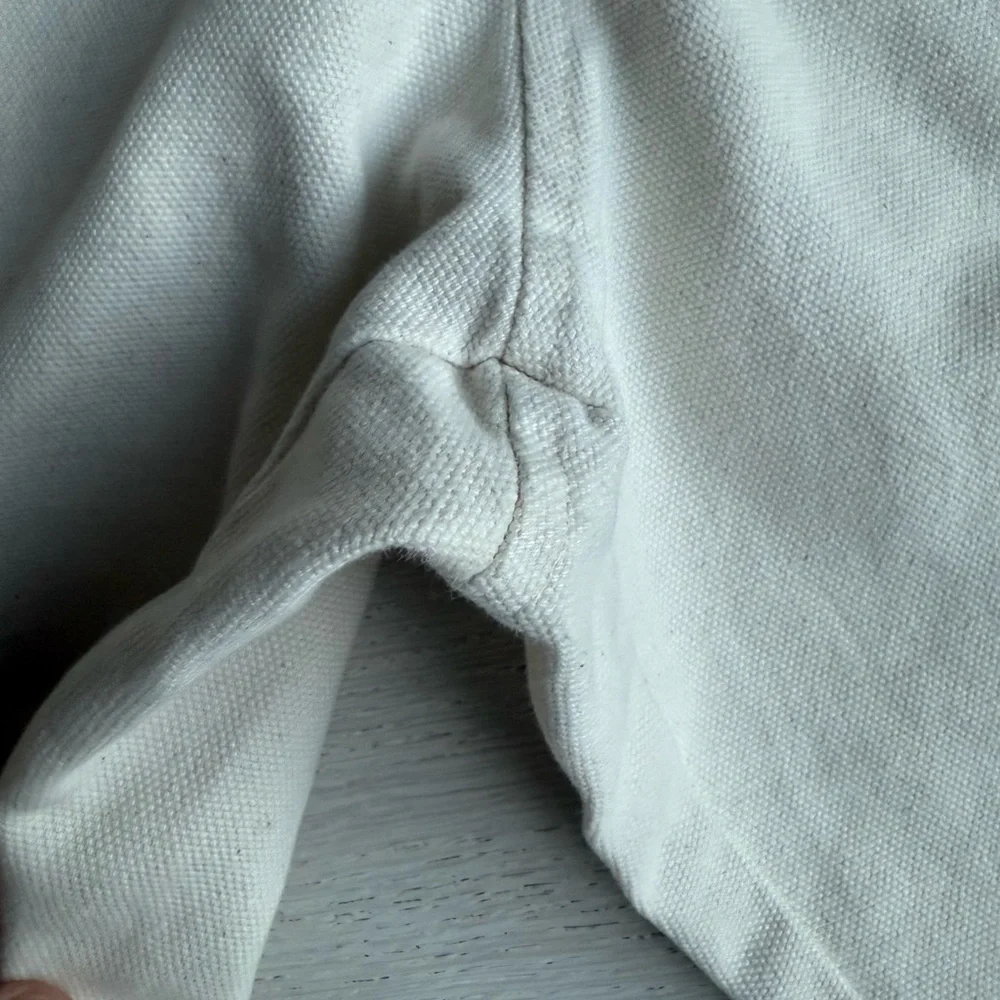 Elizabeth Suzann Clyde canvas work pants size 8R - Picture 4 of 6